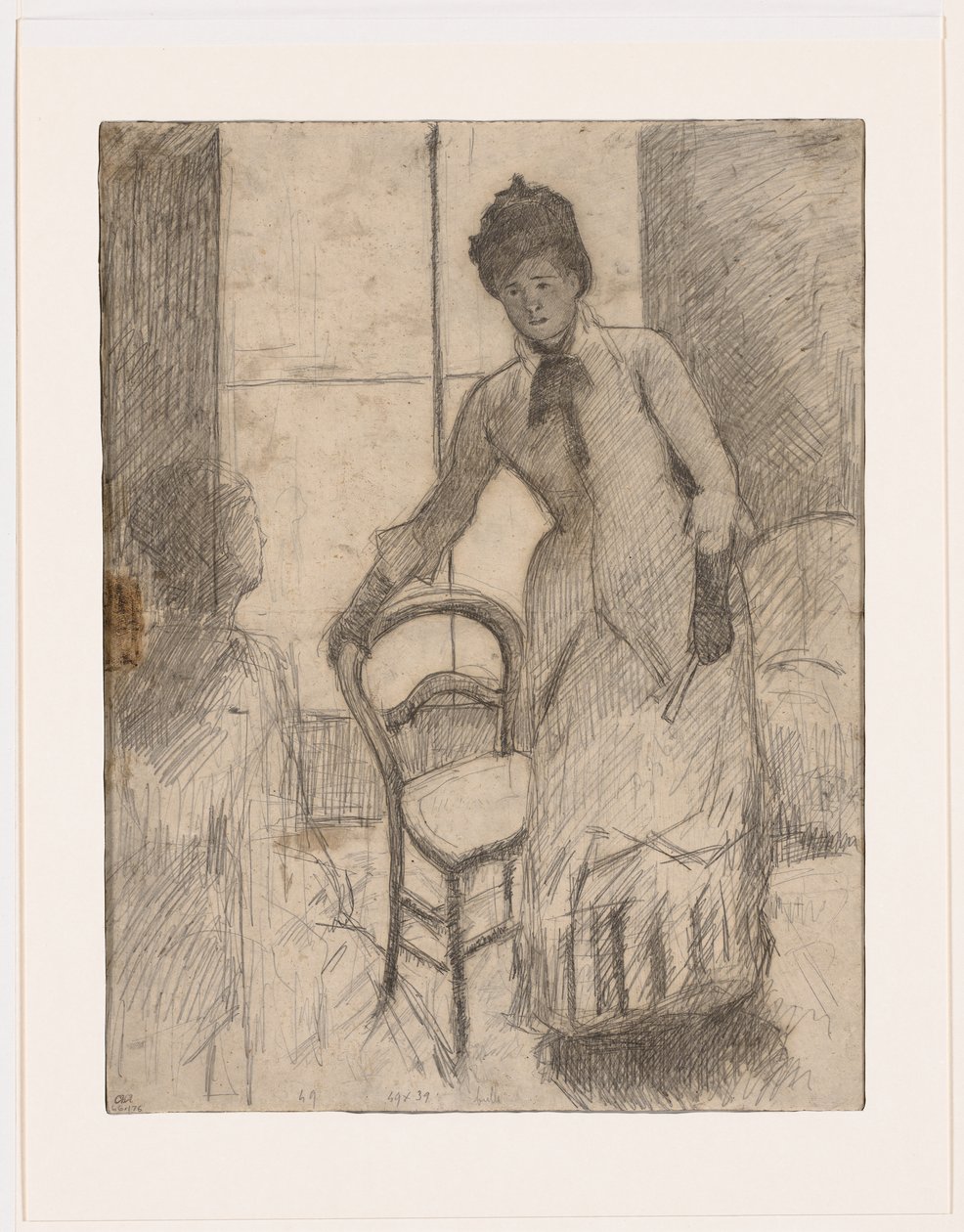 O visitante de Mary Cassatt