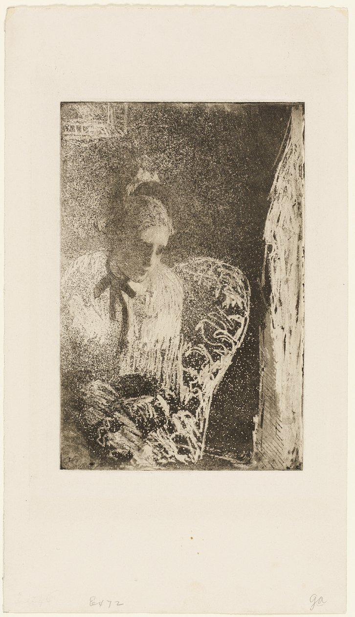 Espera de Mary Cassatt