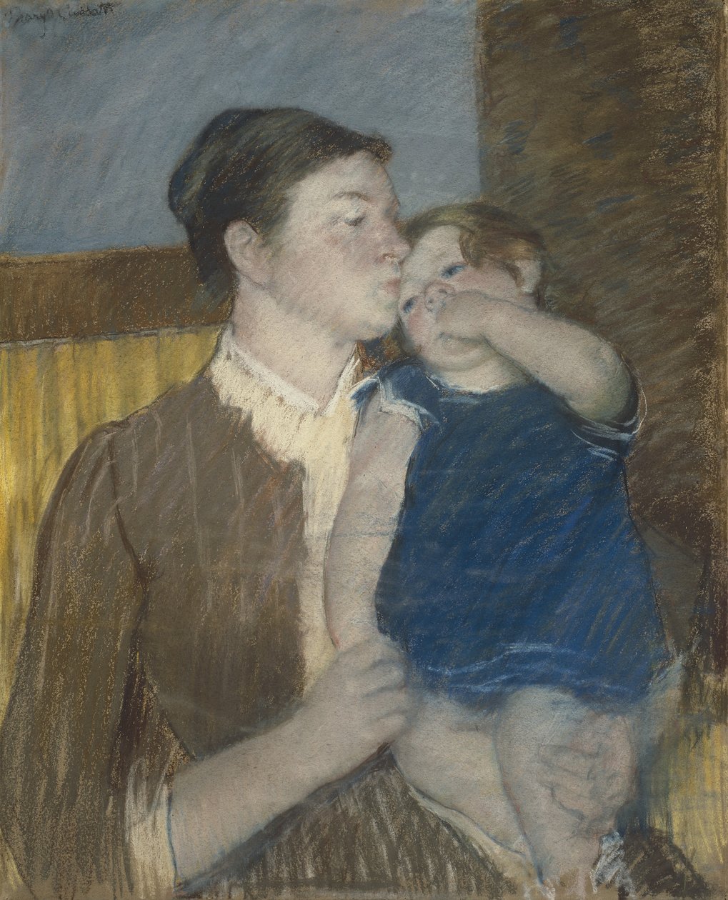 Mãe jovem, 1888 de Mary Cassatt