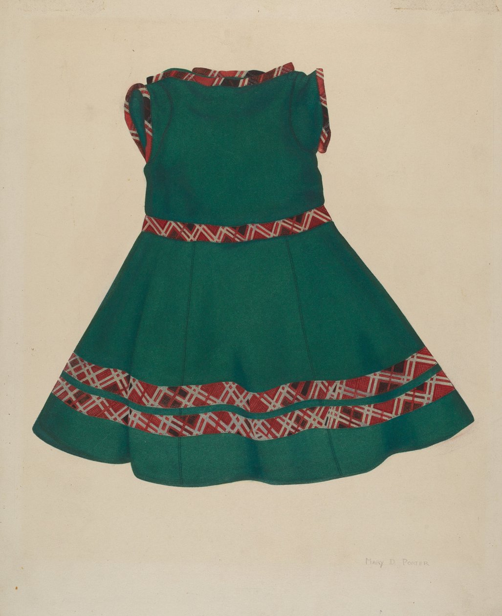 Vestido infantil de Mary D. Porter