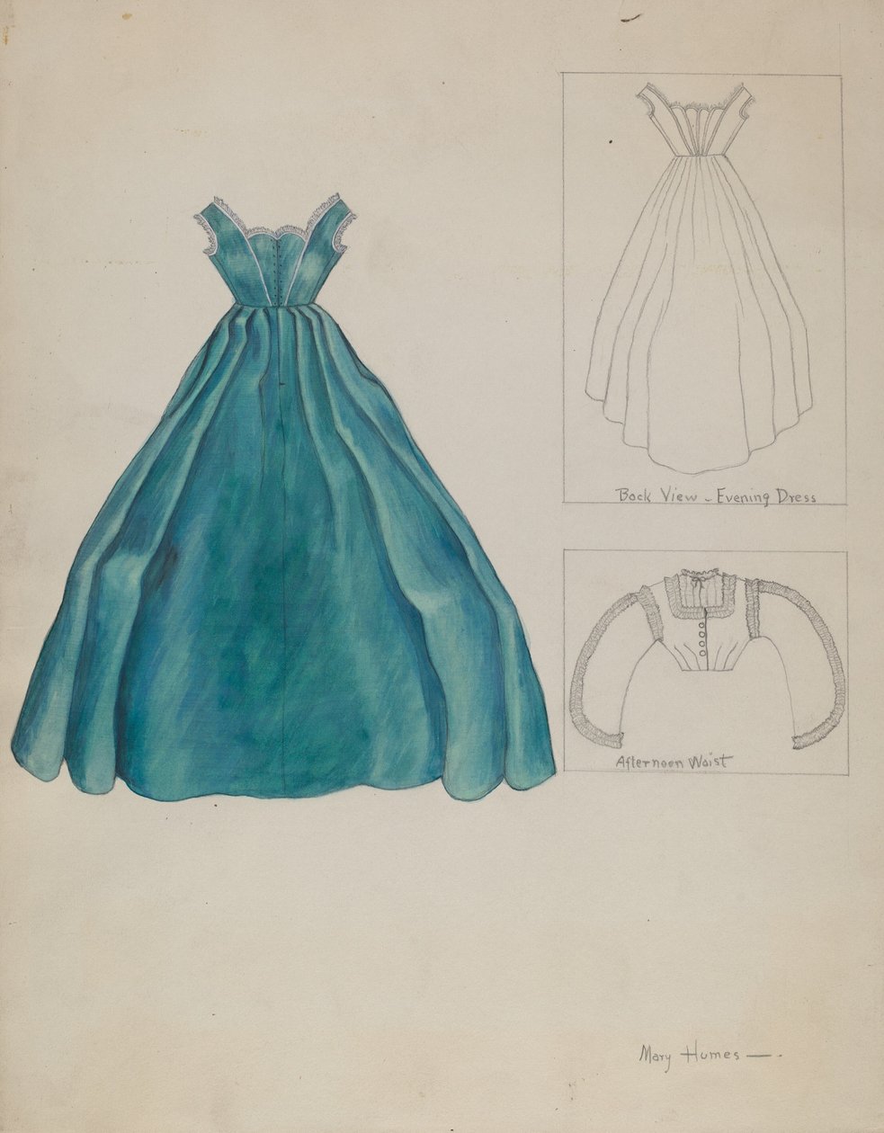 Traje, c. 1937. de Mary E Humes