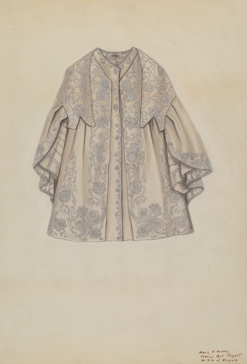 Manto de Ópera, c. 1938. de Mary E Humes
