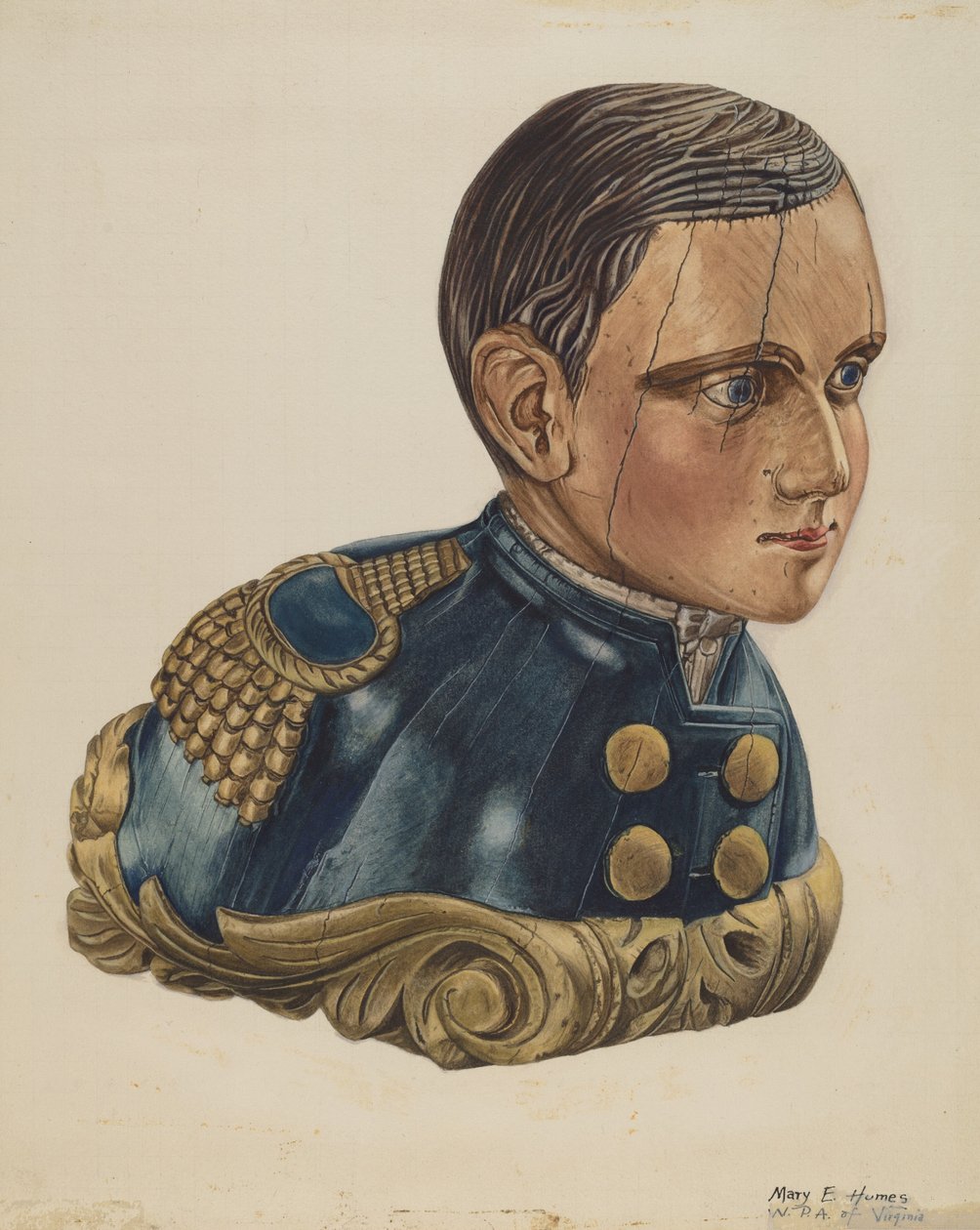 Ornamento da Casa Piloto, c. 1939. de Mary E Humes