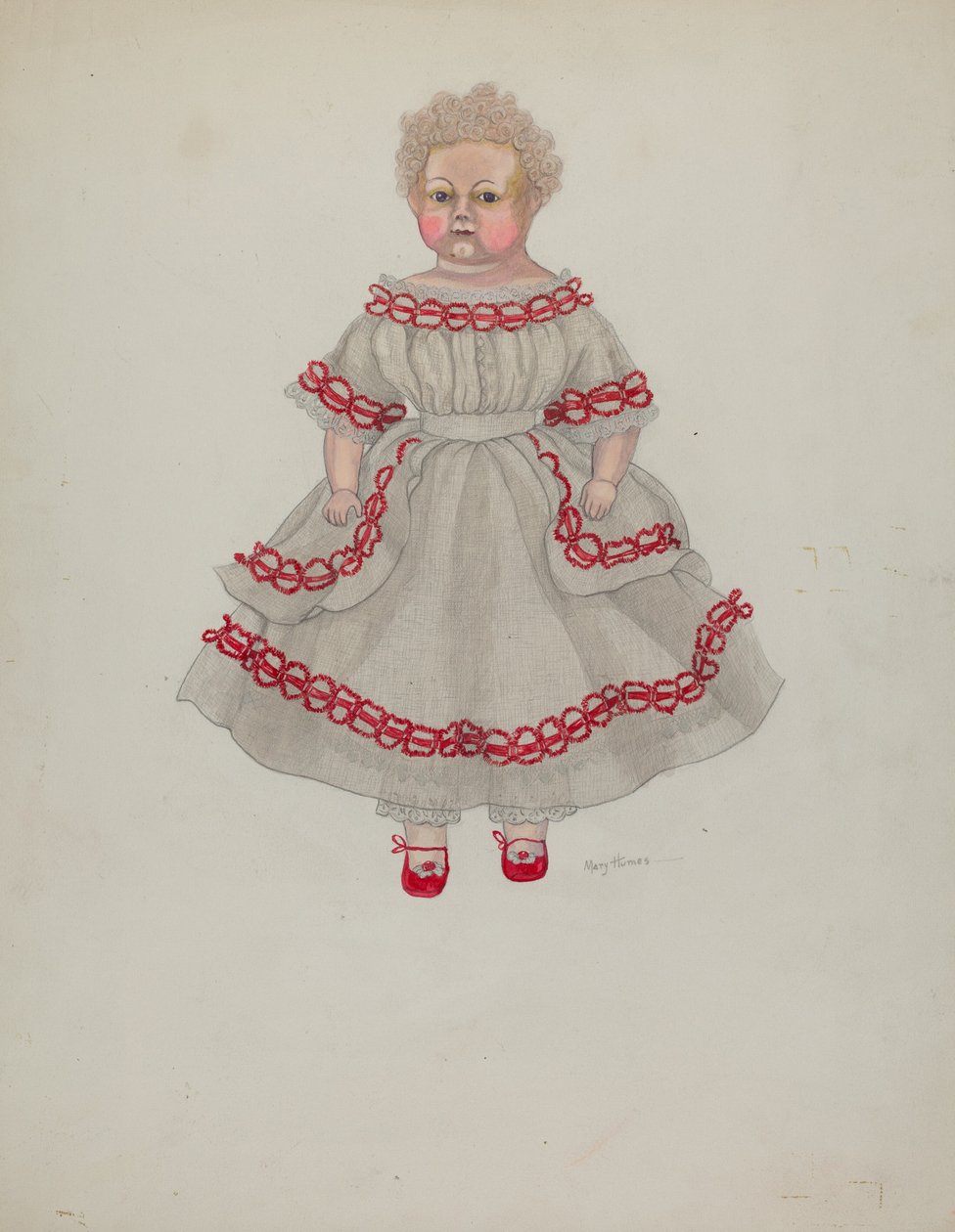 Boneca de Cera, c. 1936. de Mary E Humes