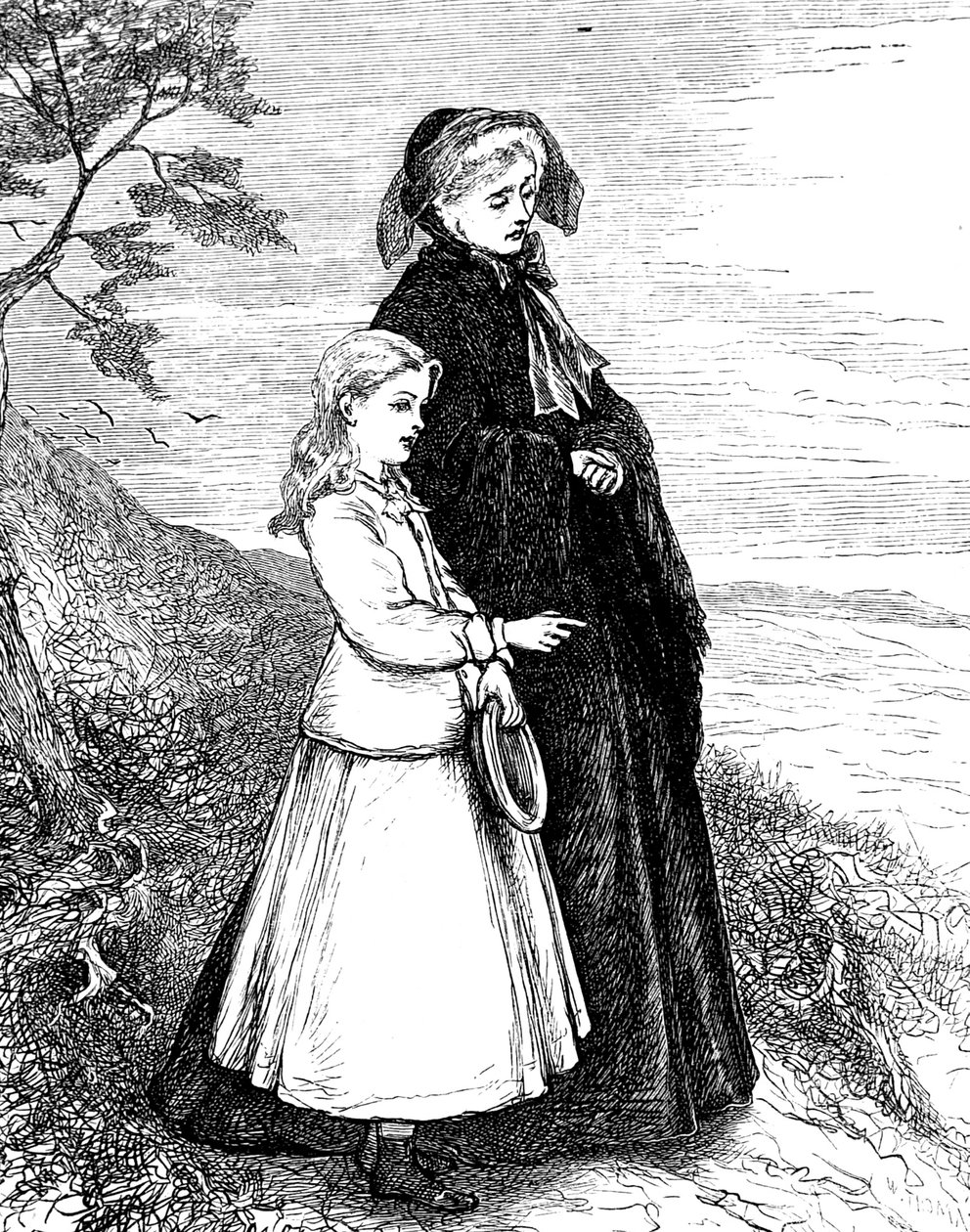 Uma tia passando tempo de qualidade com sua sobrinha de Mary Ellen Edwards
