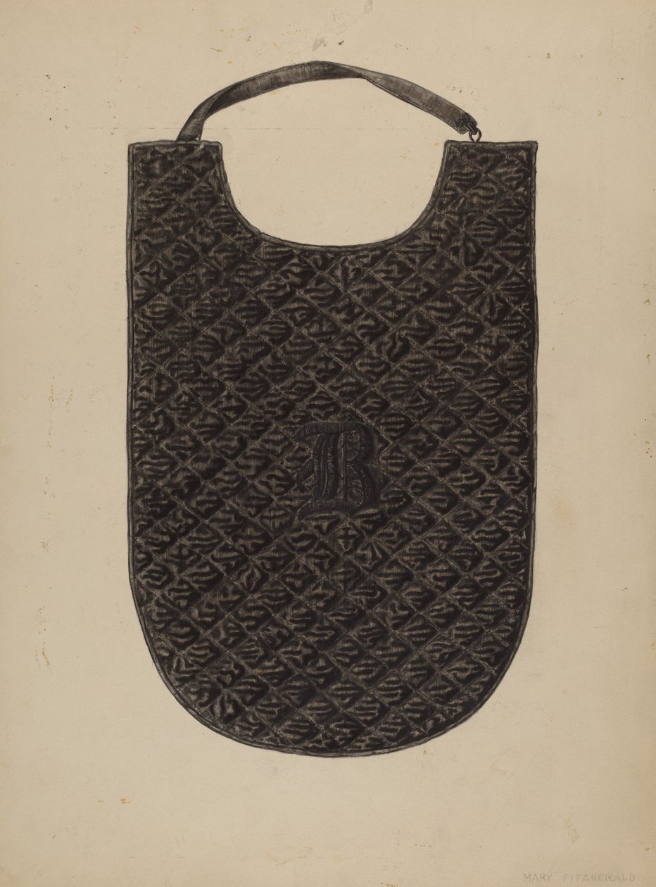 Quilted Chest Protection, c. 1940. de Mary Fitzgerald