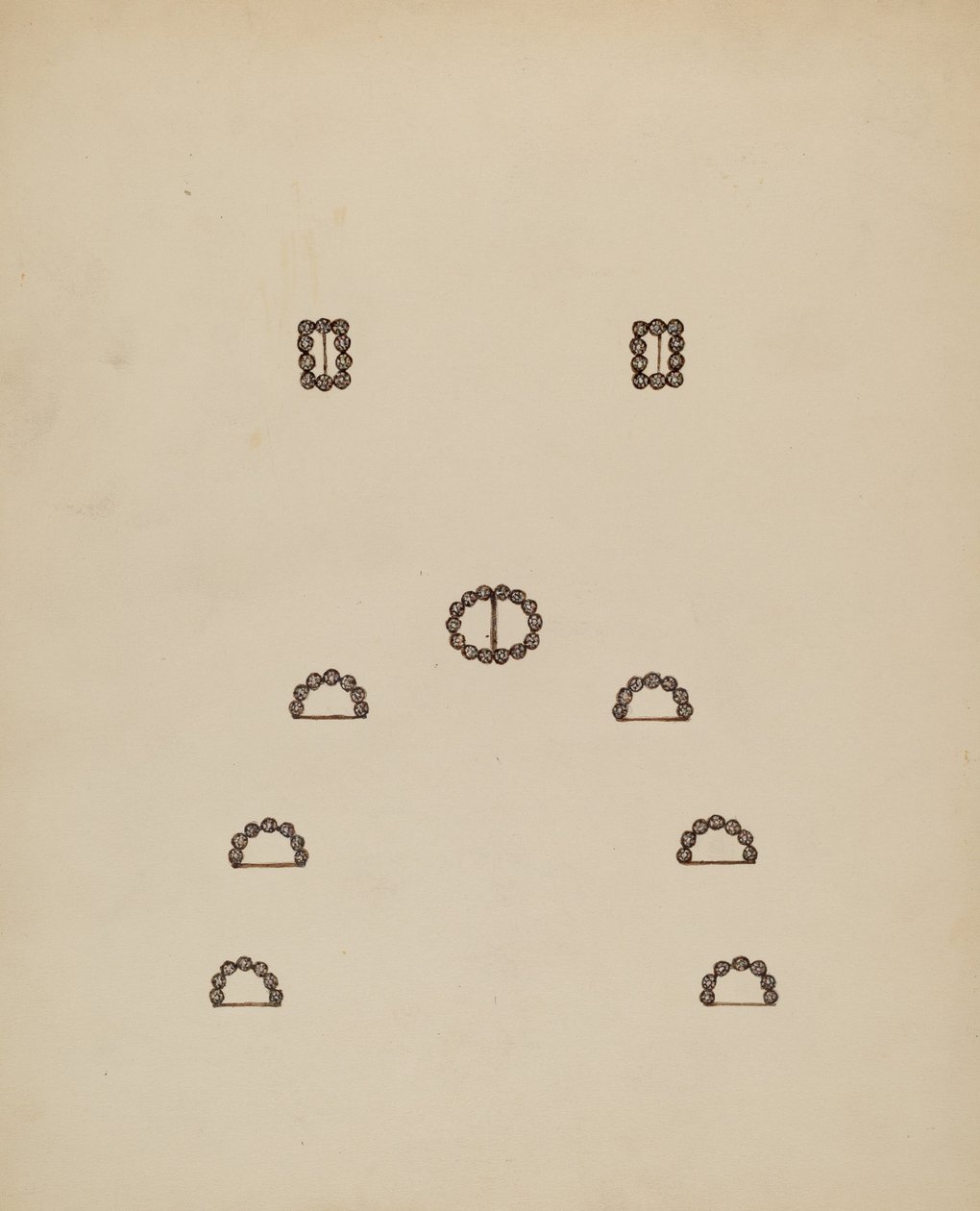 Slides e fivelas, 19351942. de Mary Fitzgerald
