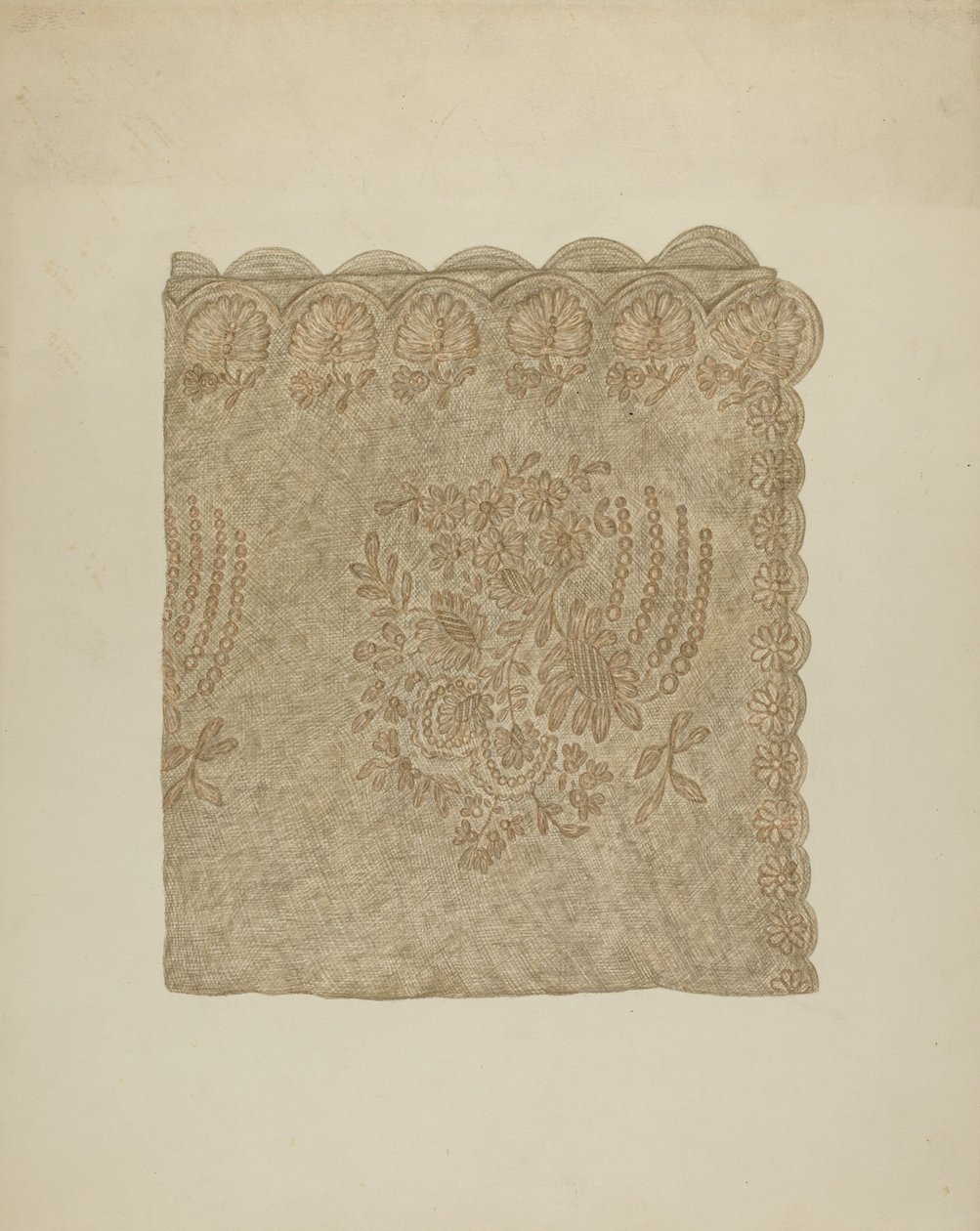 Véu de Casamento, c. 1941. de Mary Fitzgerald