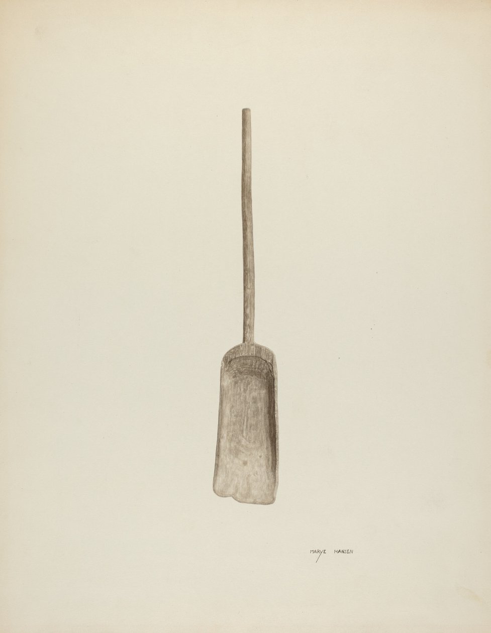 Pá de Grão, c. 1940. de Mary Hansen