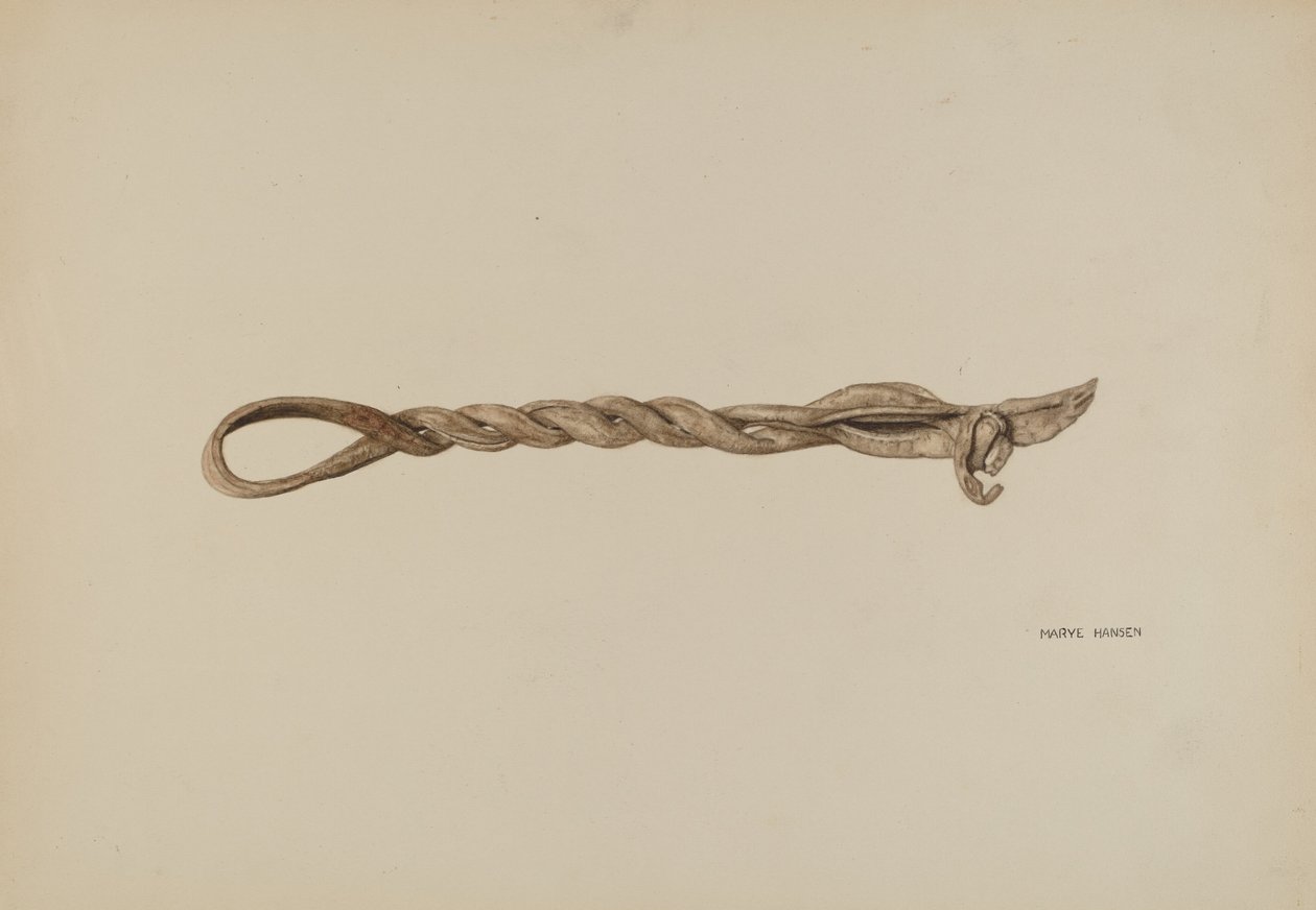 Horse Hobble, c. 1939. de Mary Hansen
