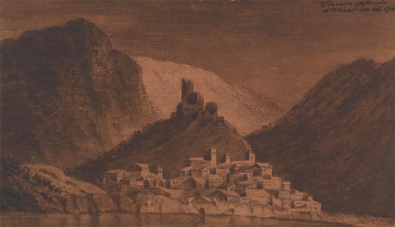Tournon em oposição a Teint no Ródano de Mary Harcourt