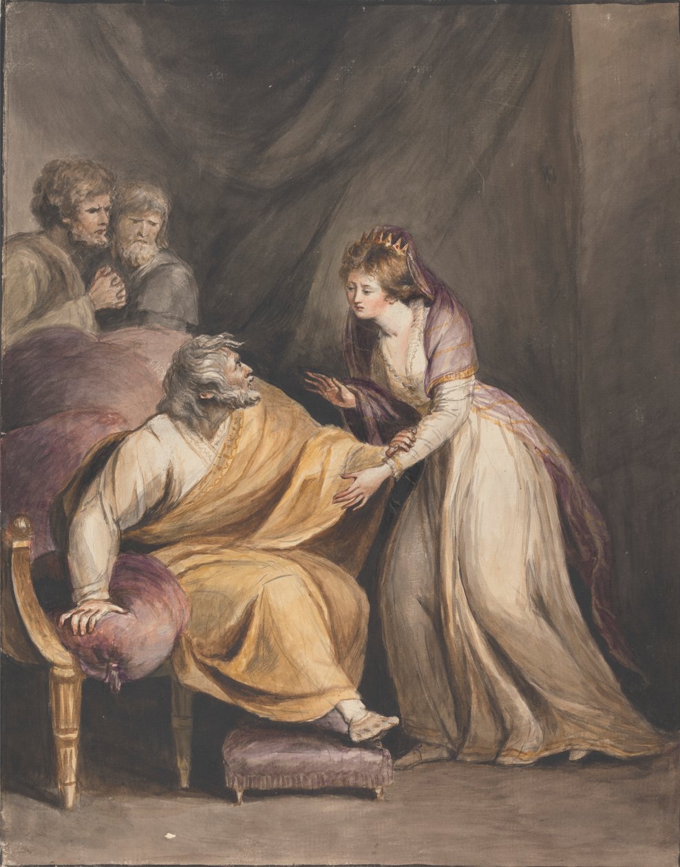Lear e Cordelia de Mary Hoare