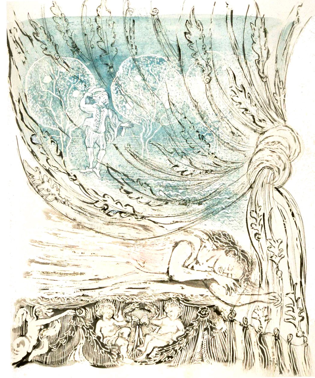 Sonho de beleza, 2004 (caneta e tinta acrílica) de Mary Kuper