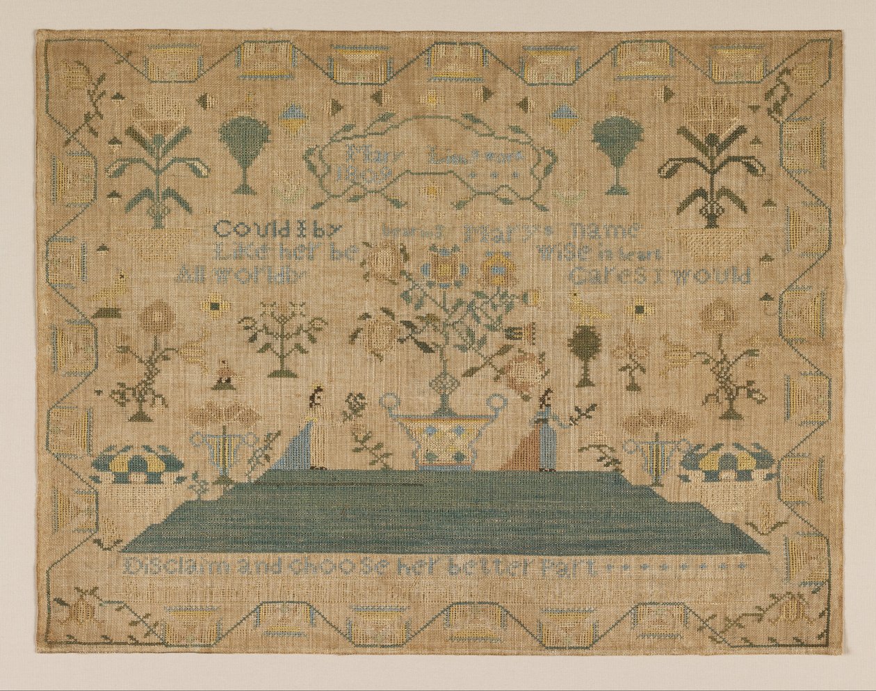 Sampler de Mary Lish