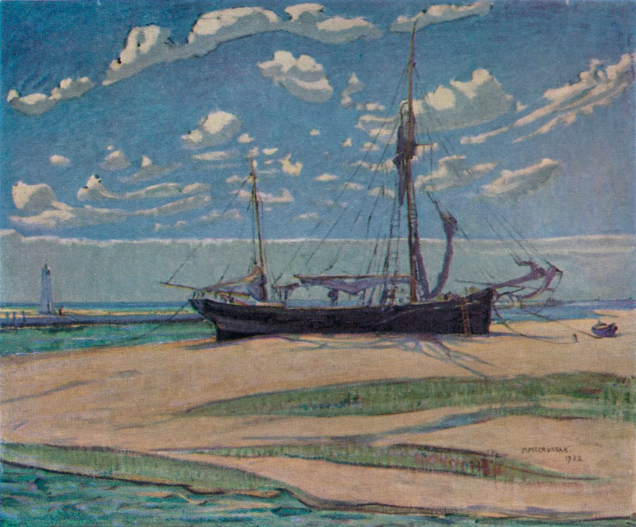 Sea Piece, 1922 de Mary McCrossan