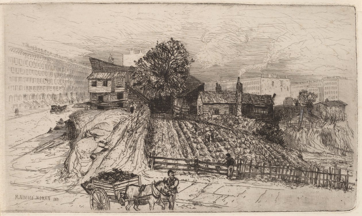 Uma fazenda urbana — Nova York de Mary Nimmo Moran