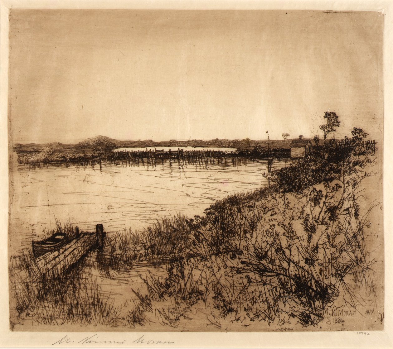 Lagos de água salgada de Mary Nimmo Moran