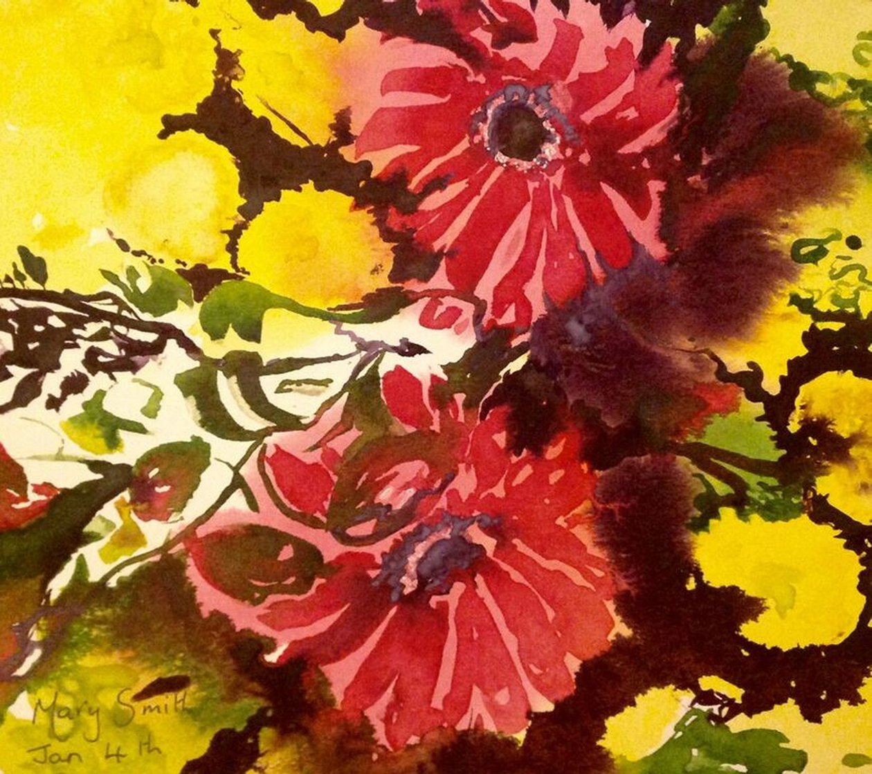 Gerberas de Mary Smith