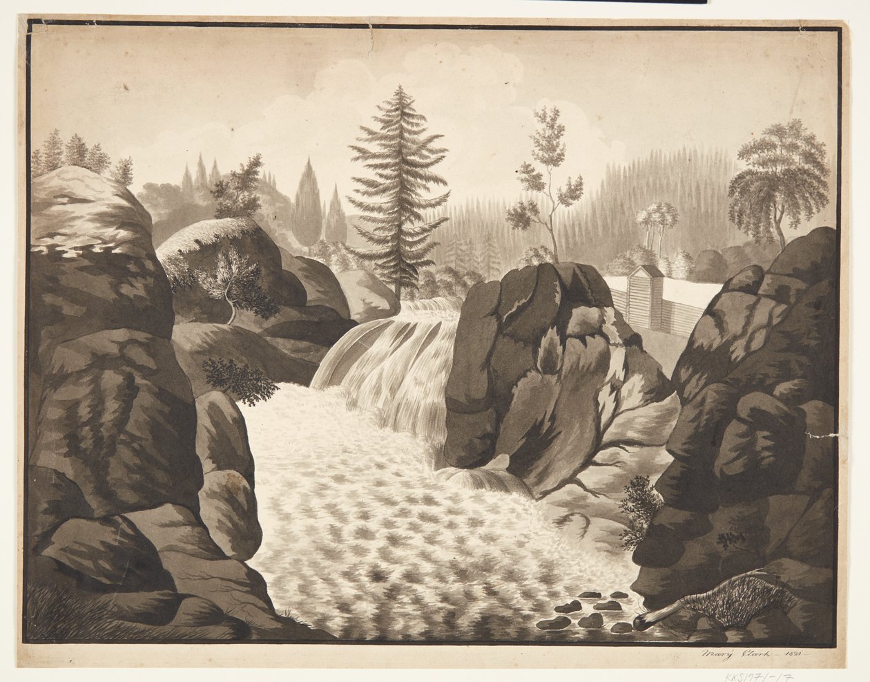 paisagem norueguesa de Mary Sophie Clarck