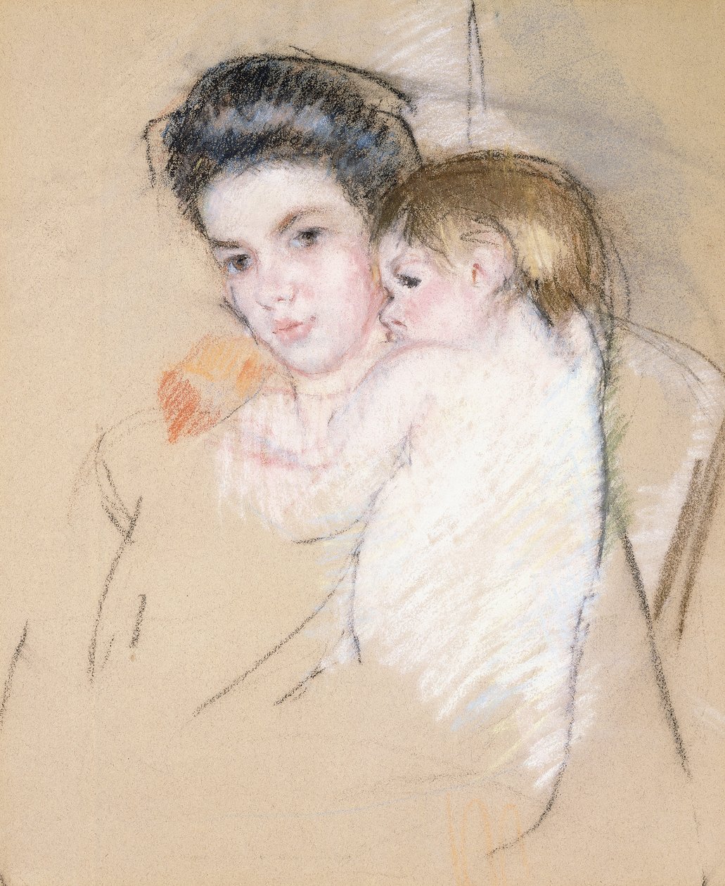 Mãe e Filho Nu, de Mary Cassatt