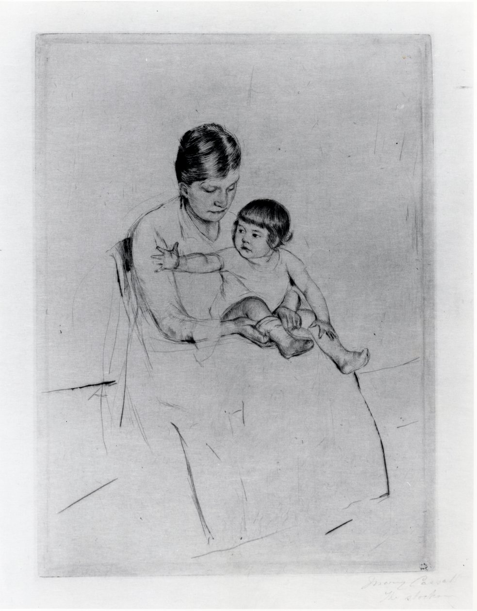A meia de Mary Stevenson Cassatt