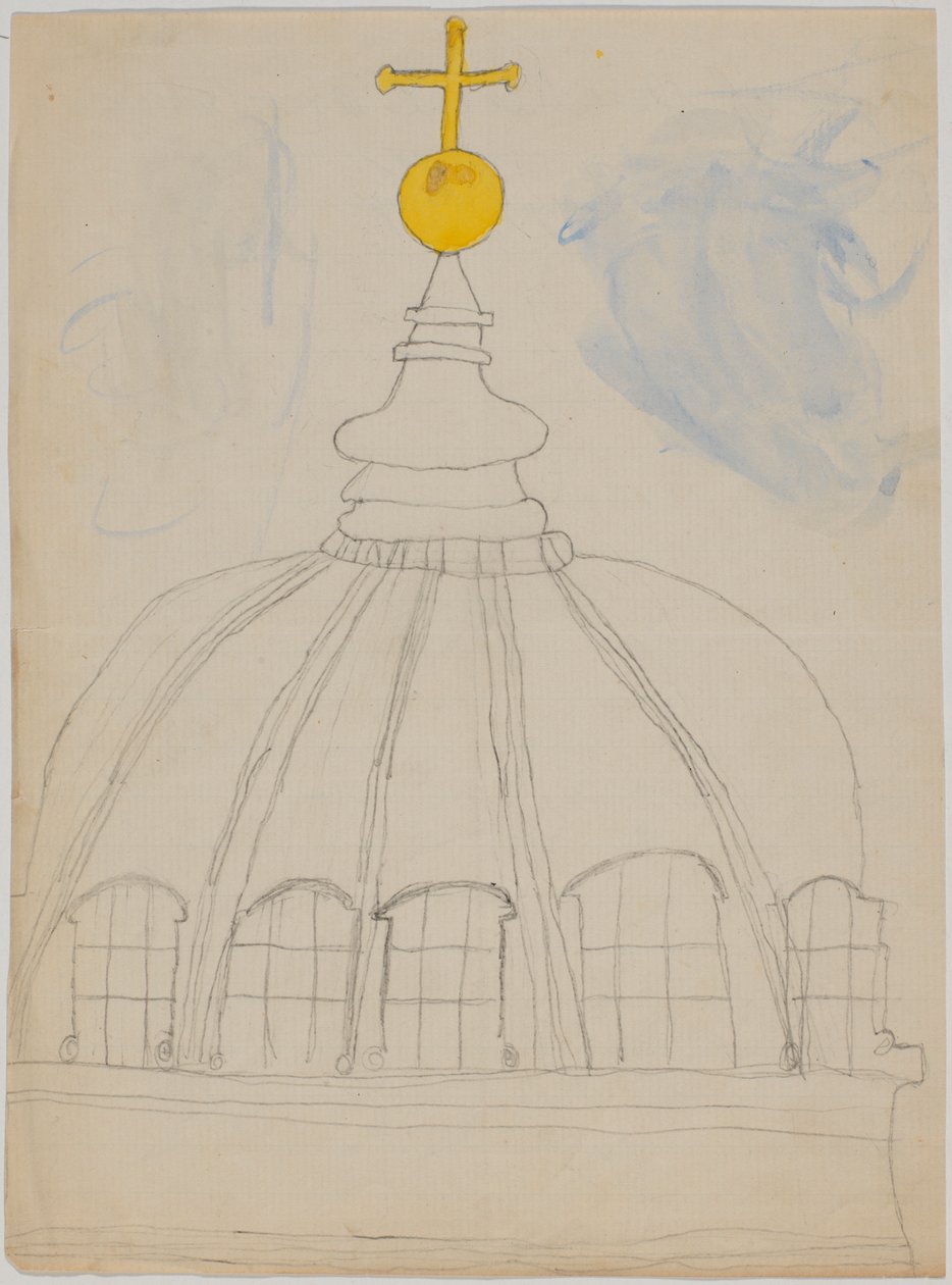 Bola da Catedral, 1868. de Mary Vaux Walcott