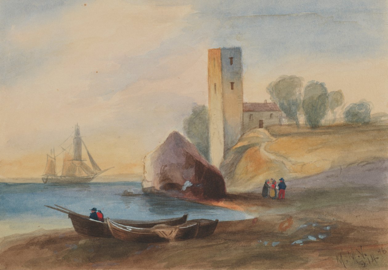 Untitled Landscape, 1876. de Mary Vaux Walcott