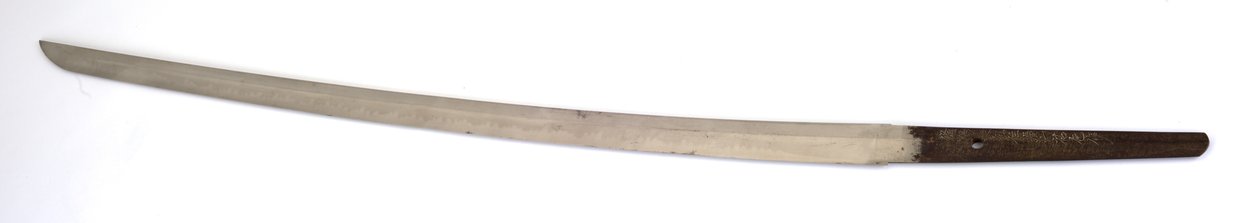 Katana, ou espada (aço) de Masatsugu Toshimitu