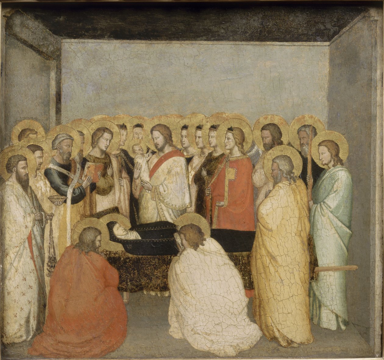 A morte da Virgem, ca 1335 de Maso di Banco