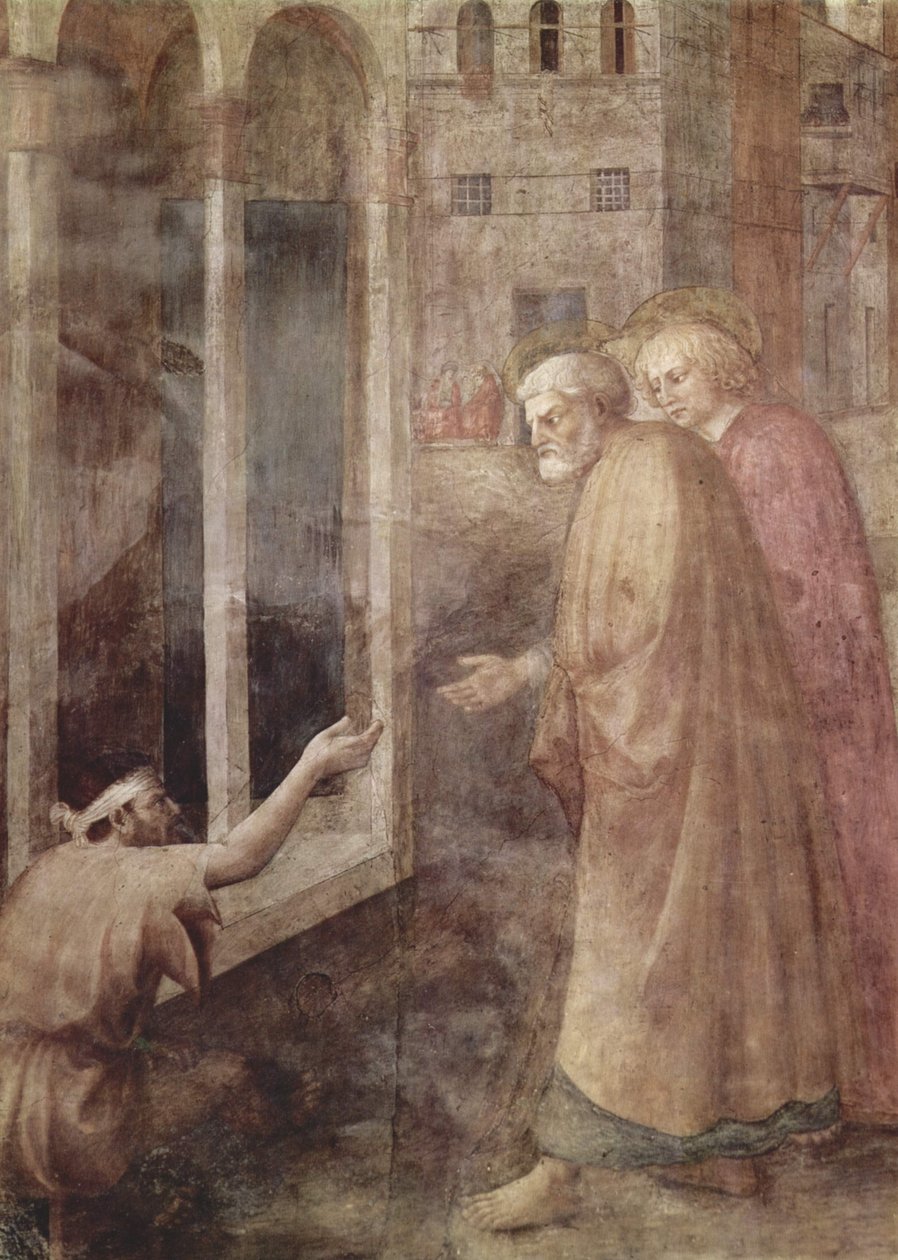 Ciclo de afresco da capela Brancacci de Tommaso Masolino da Panicale