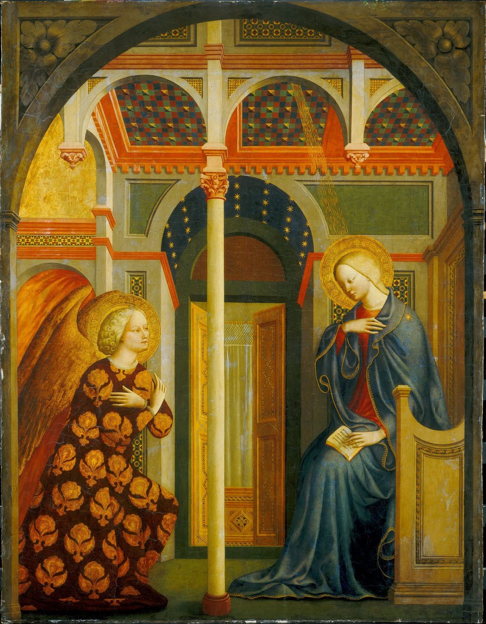 A Anunciação de Masolino da Panicale