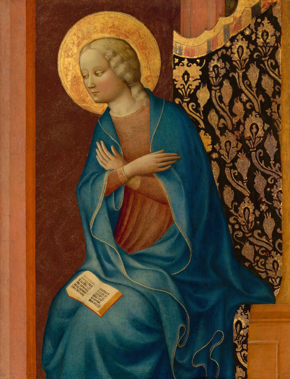 A Virgem Anunciada, c. 1430. de Masolino da Panicale
