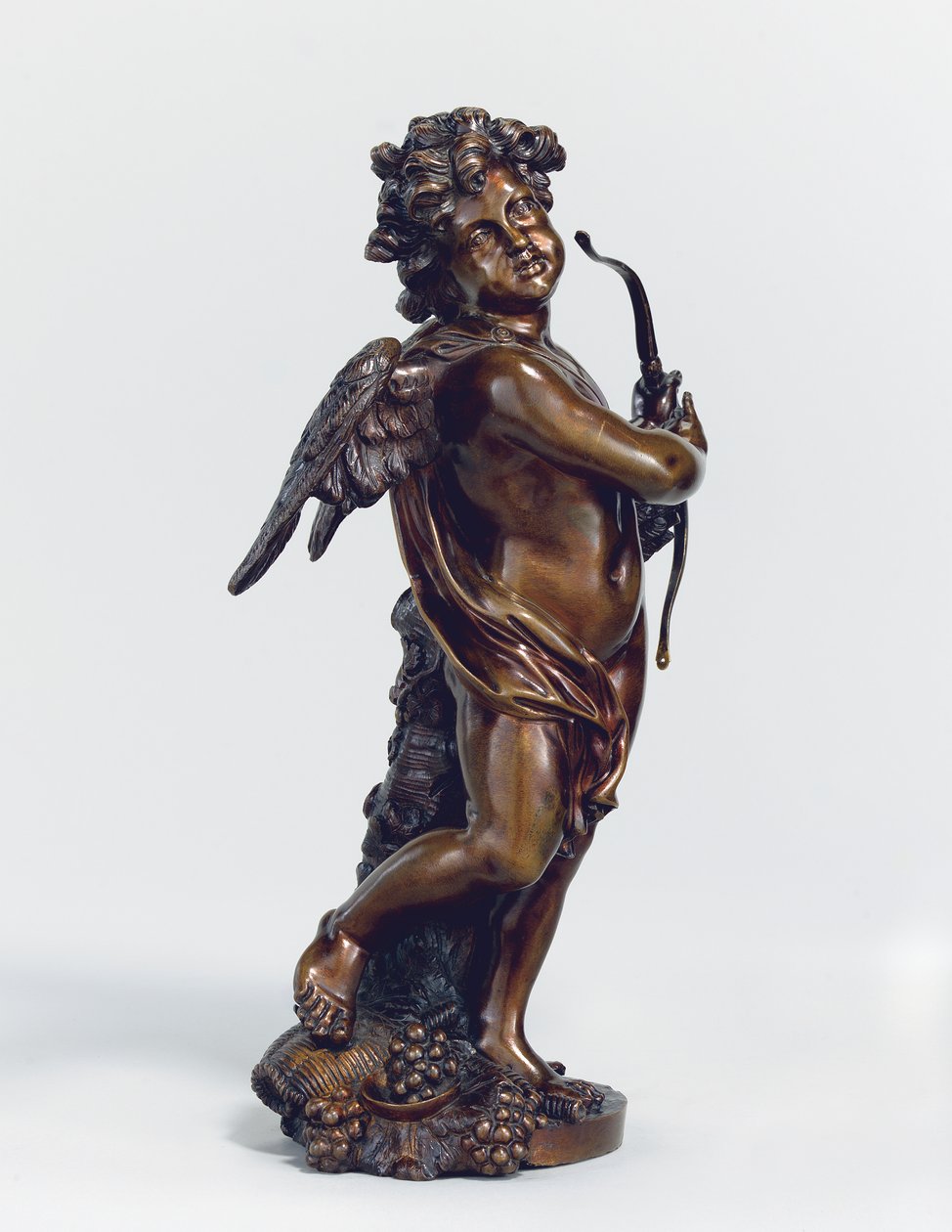 Uma figura de Cupido, c.1700 (bronze) de Massimiliano Benzi Soldani