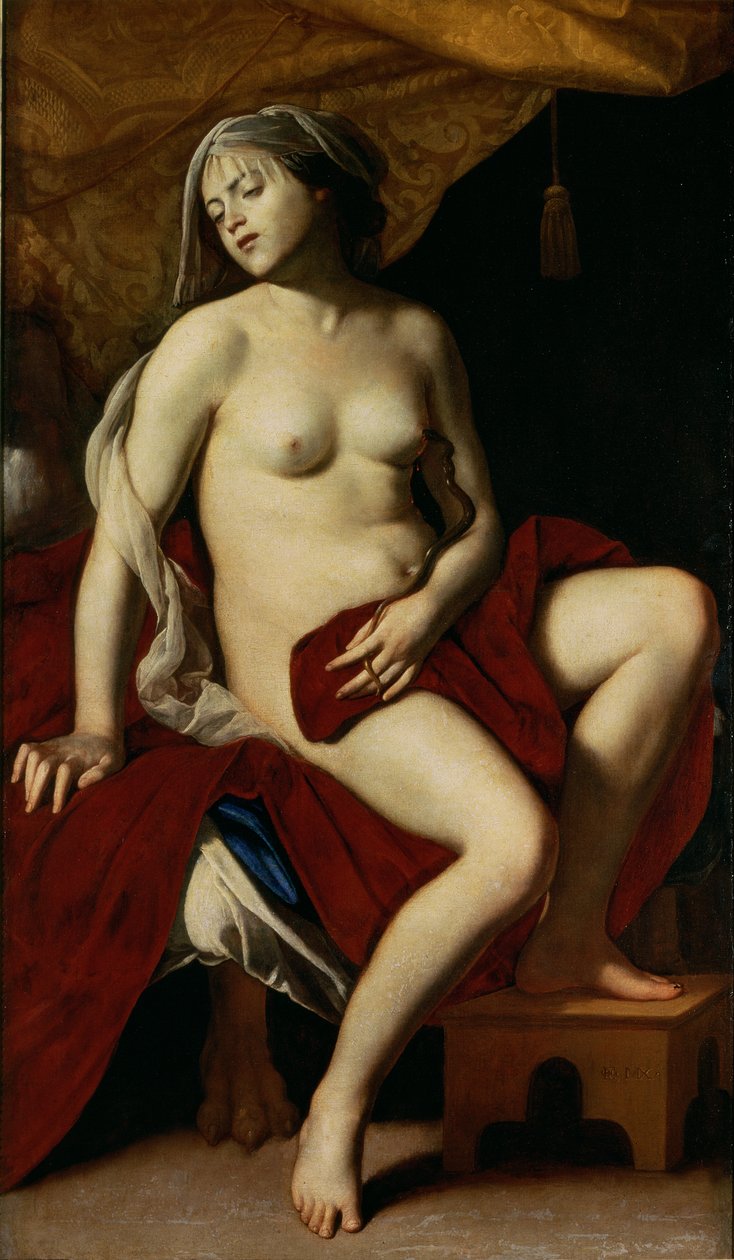 Cleópatra, c.1640 de Massimo Stanzione