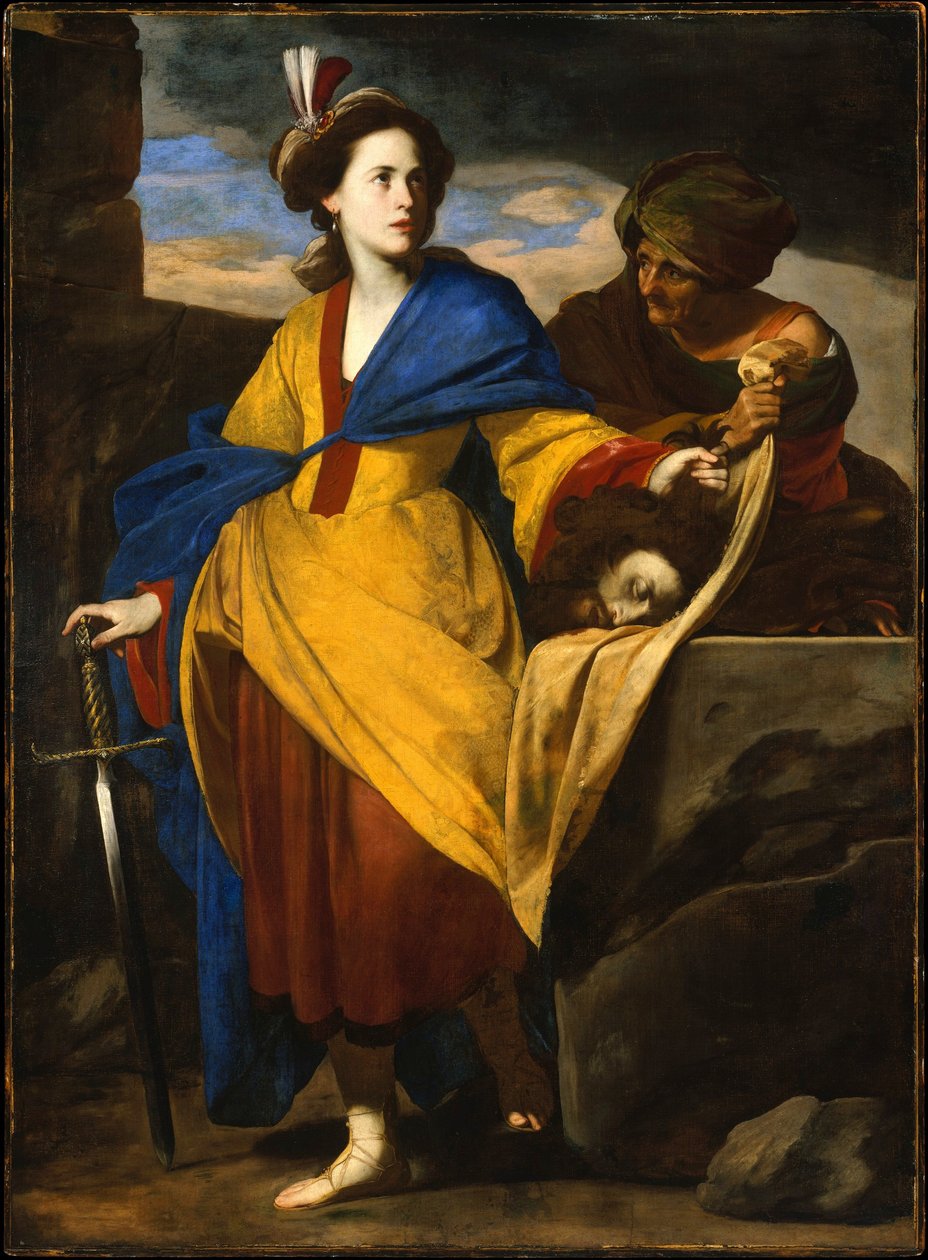 Judith com a cabeça de Holofernes de Massimo Stanzione