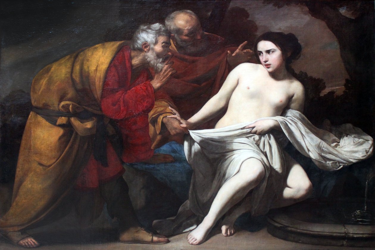 Susanna e os Anciãos de Massimo Stanzione