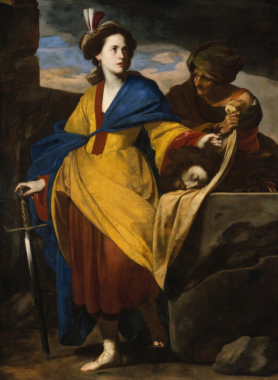 Judith com a cabeça de Holofernes, ca. 1640 de Massimo Stanzione