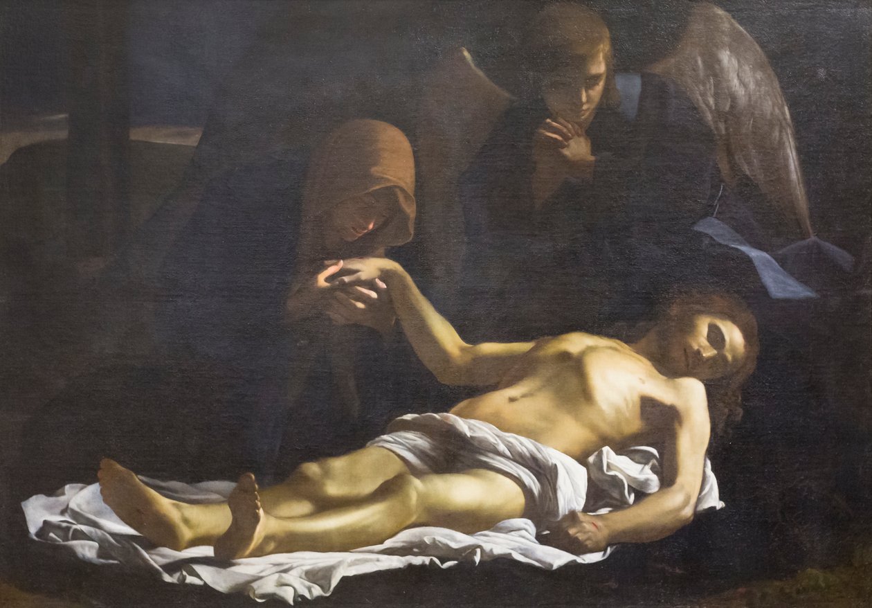 Lamento sobre o Cristo morto de Massimo Stanzione