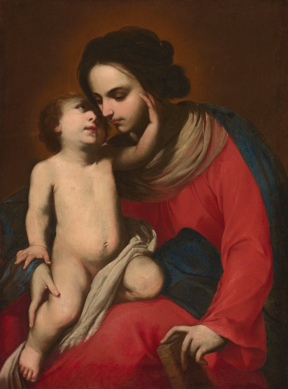 Nossa Senhora e o Menino de Massimo Stanzione