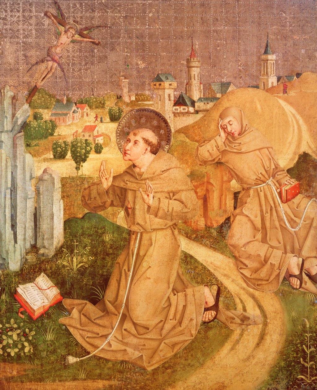 São Francisco Recebendo os Estigmas, 1482 de Master Z. R.