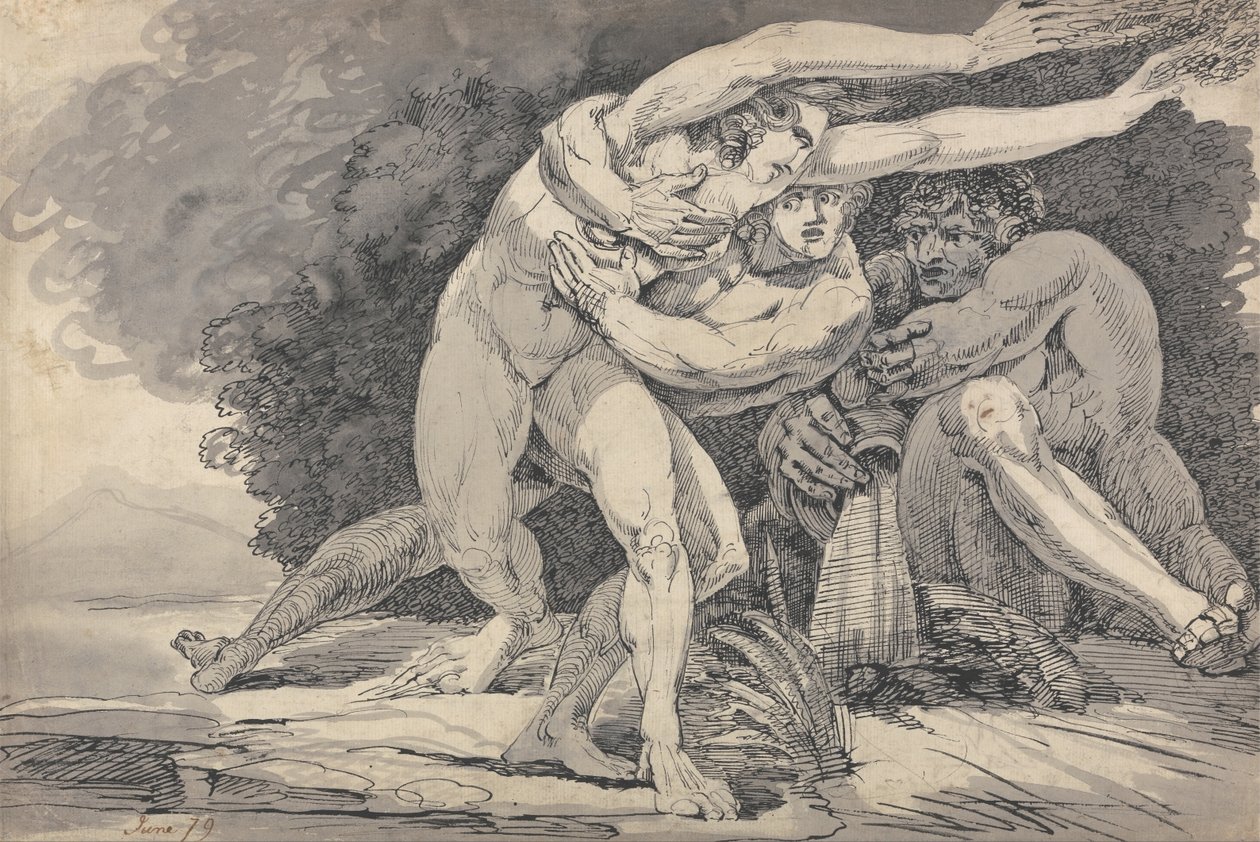 Apolo e Daphne de Master of the Giants