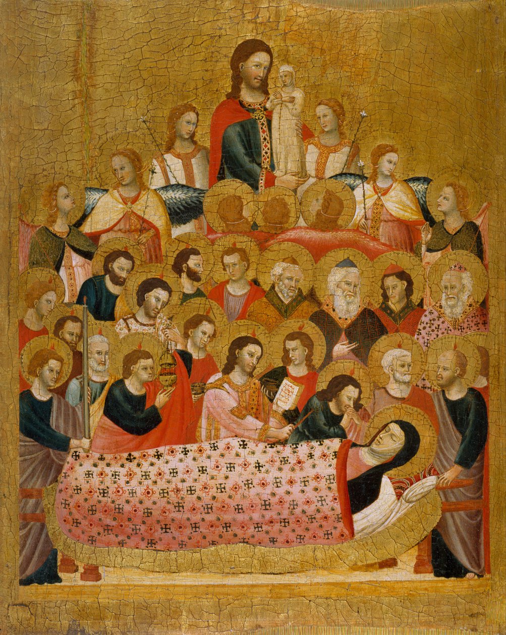 Dormição da Virgem de Master of Cini the Madonna