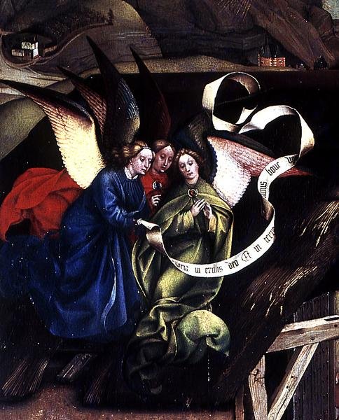 Natividade, c.1425 de Master of Flémalle