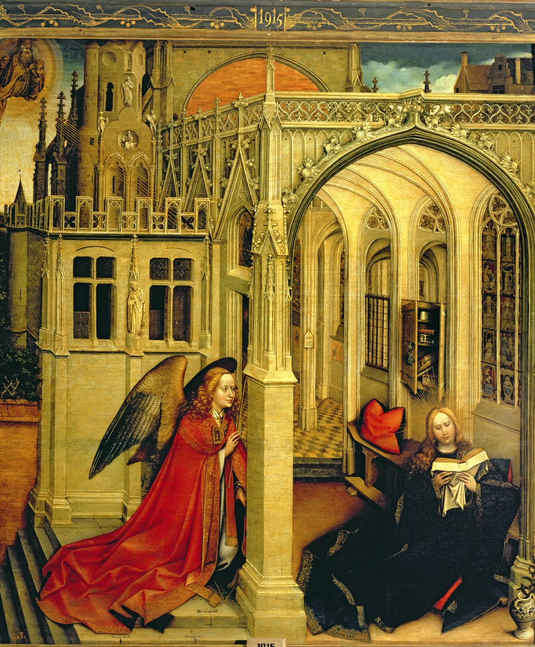 A Anunciação de Master of Flémalle