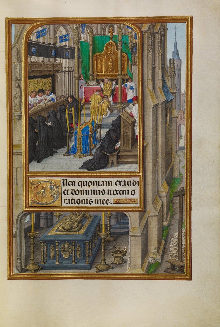 Escritório dos Mortos de Master of James IV of Scotland
