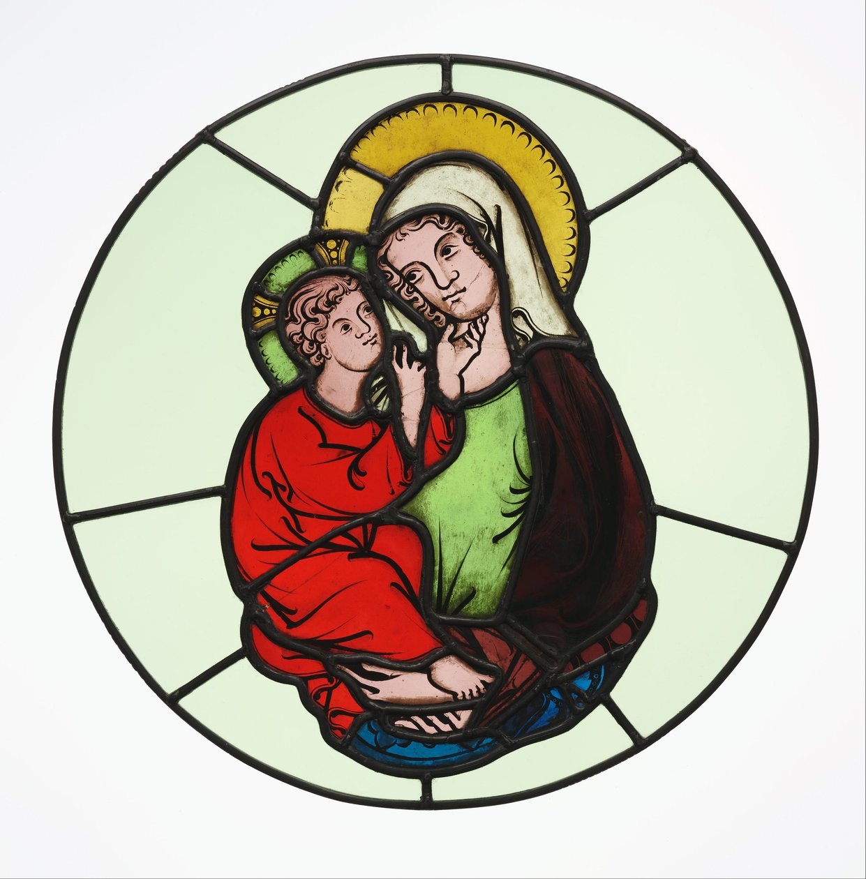 A Virgem e o Menino de Master of Klosterneuburg