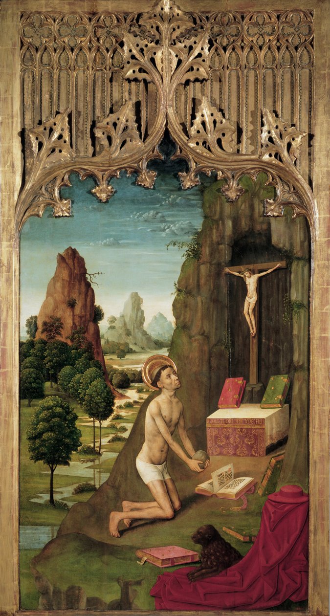 São Jerônimo Penitente de Master of La Seu