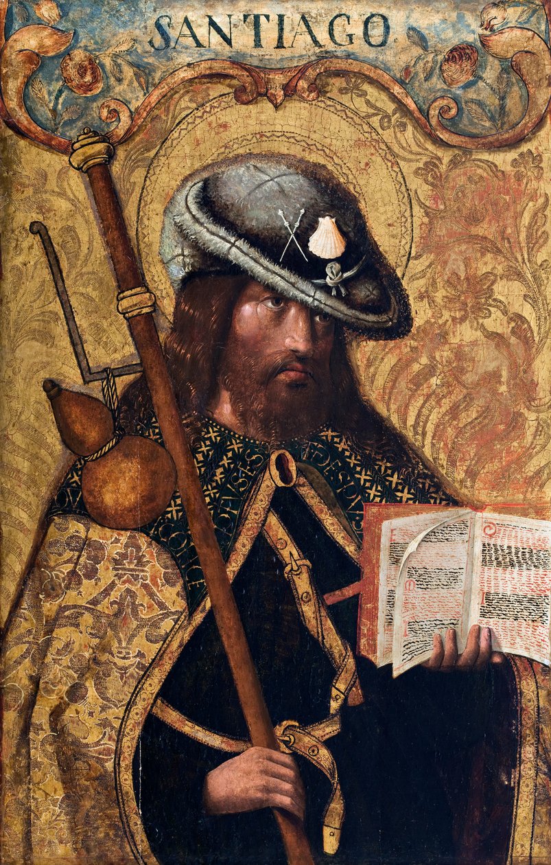 St. James Major (têmpera sobre painel de carvalho) de Master of Mambrillas