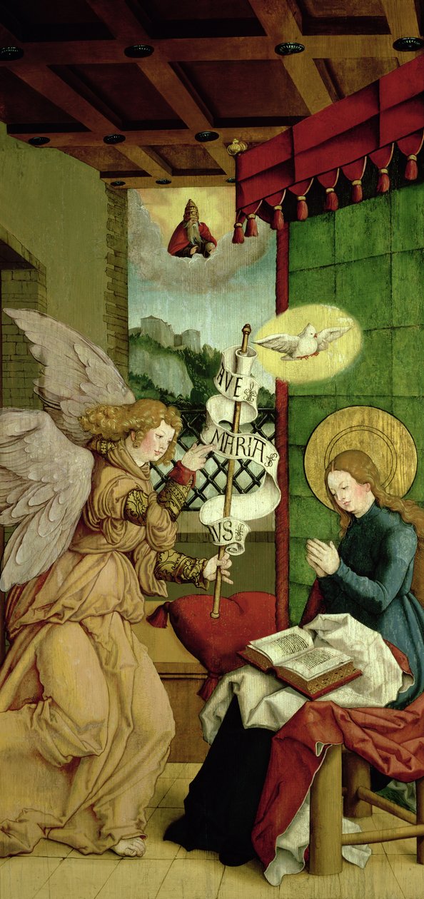 A Anunciação de Master of Messkirch