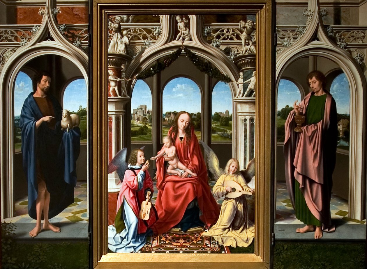 Tríptico de Morrison de Master of Morrison the Triptych